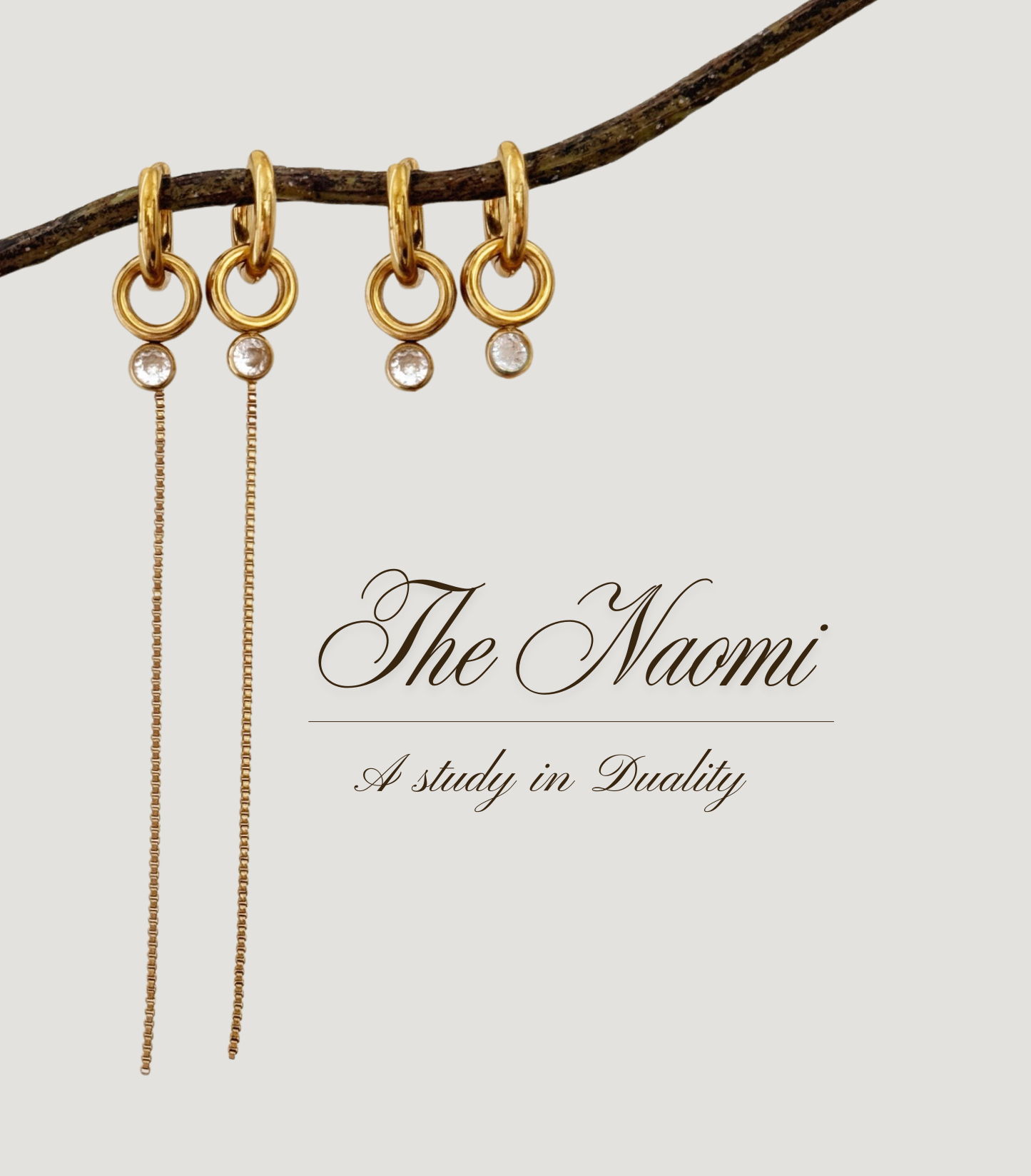 The Naomi Drop Earring