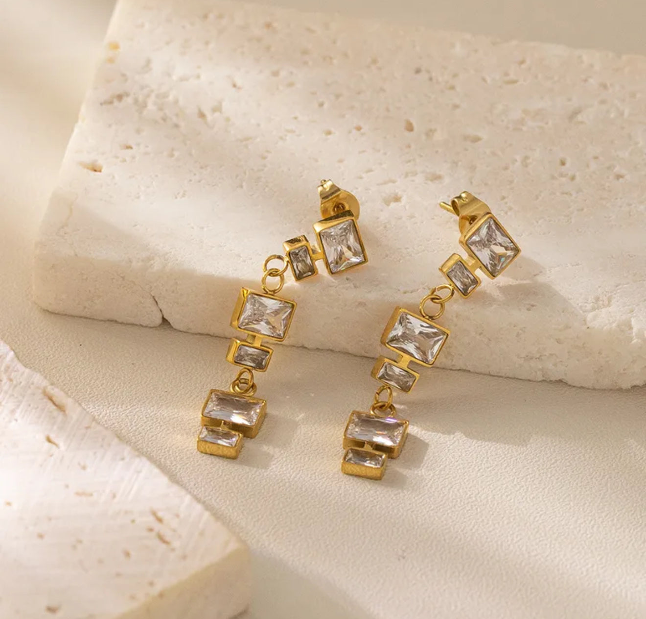 The Golden Weave Earrings