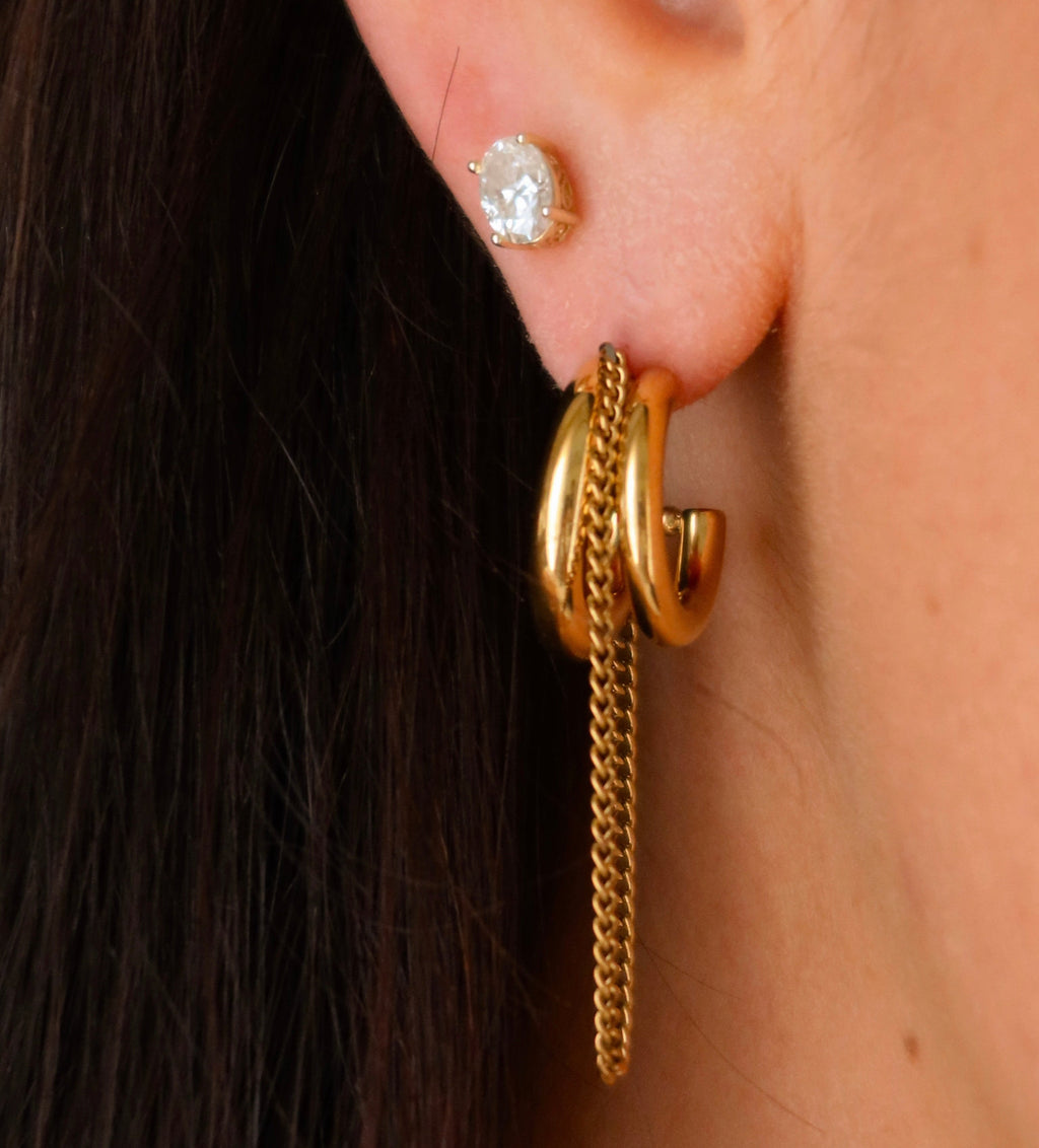 The Tether Drop Earrings
